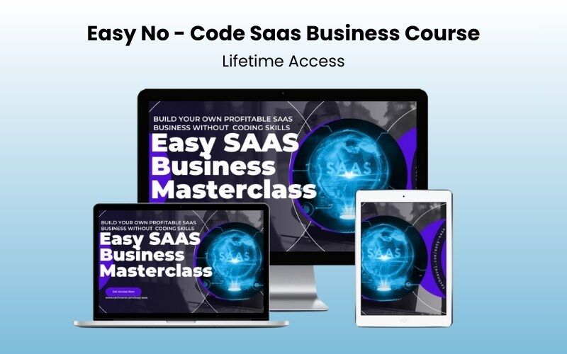 DealFuel Easy No-Code SAAS Business Course / Lifetime Access