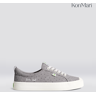 Cariuma Marie Kondo OCA Low Light Grey Canvas Contrast Thread Sneaker Men Marie Kondo Light Grey size:8