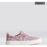 Cariuma Crooked OCA Low Rose Graphic Print Canvas Sneaker Women Crooked Rose Graphic Print size:6.5