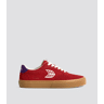 Cariuma NAIOCA Gum Samba Red Ivory Logo Purple Sneaker Women Gum Samba Red/Ivory size:5