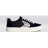 Cariuma CATIBA PRO Low master-piece Black Cordura and Suede Ivory Logo Sneaker Women master-piece Black size:5.5