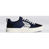 Cariuma CATIBA PRO Low master-piece Navy Cordura Black Suede Ivory Logo Sneaker Women master-piece Navy/Black size:6