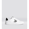 Cariuma SALVAS White Leather Black Logo Sneaker Women White/Black size:9