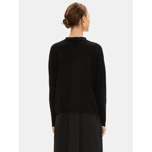 EILEEN FISHER Italian Cashmere Box-Top  ASH  female  size:Extra Extra Small