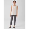 EILEEN FISHER Washable Stretch Crepe Pant  Meteor  female  size:1X