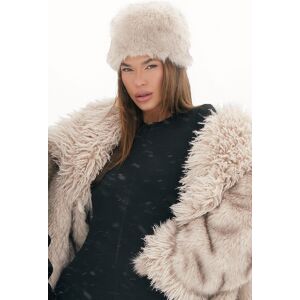 PrettyLittleThing Brown Winter Faux Fur Hat - Brown - Size: One Size
