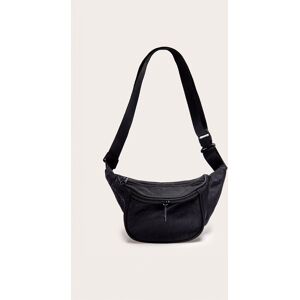 PrettyLittleThing Black Small Fanny Pack Bag - Black - Size: One Size