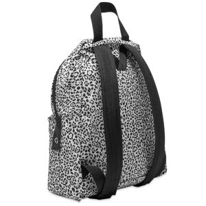 Valentino Animal Print Nylon Backpack  Black