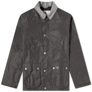 Barbour Beacon Contrast Collar Bedale Wax Jacket  Charcoal