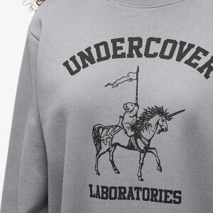 Undercover Horse Print Crew Sweat  Blue & Grey