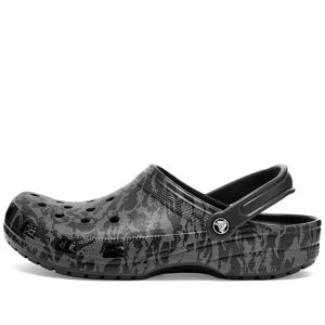 Crocs Classic Printed Camo Clog  Black
