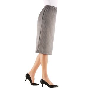 creation L Ribbed Midi Skirt  - Grey/Multi - Size: 24