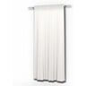 Single Curtain Panel, Soft White, Linen - Bemz