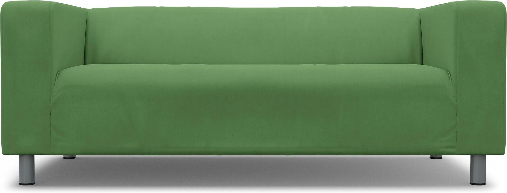 IKEA - Klippan 2 Seater Sofa Cover, Apple Green, Linen - Bemz