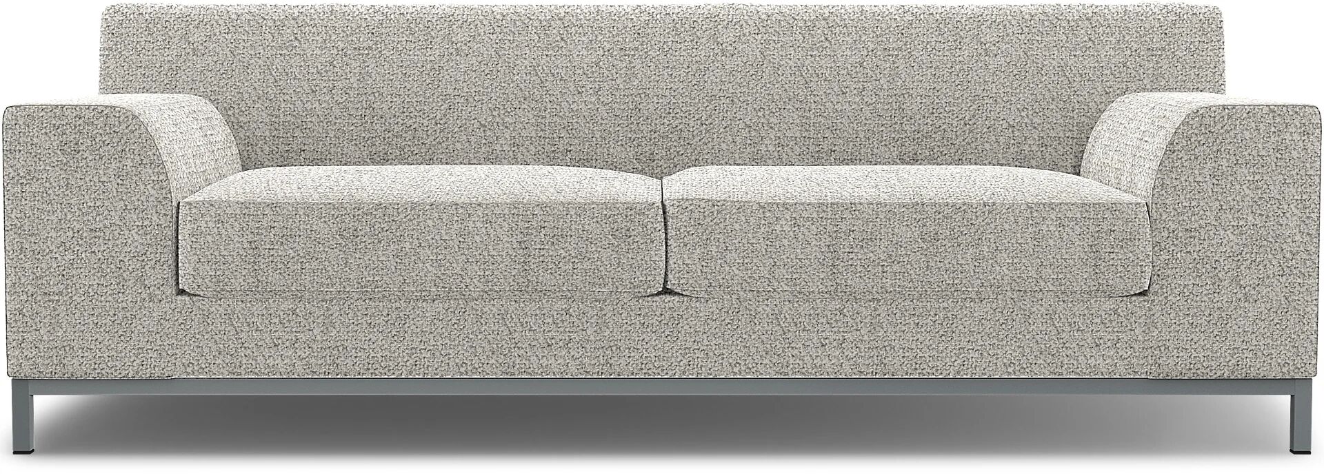 IKEA - Kramfors 3 Seater Sofa Cover, Driftwood, Bouclé & Texture - Bemz