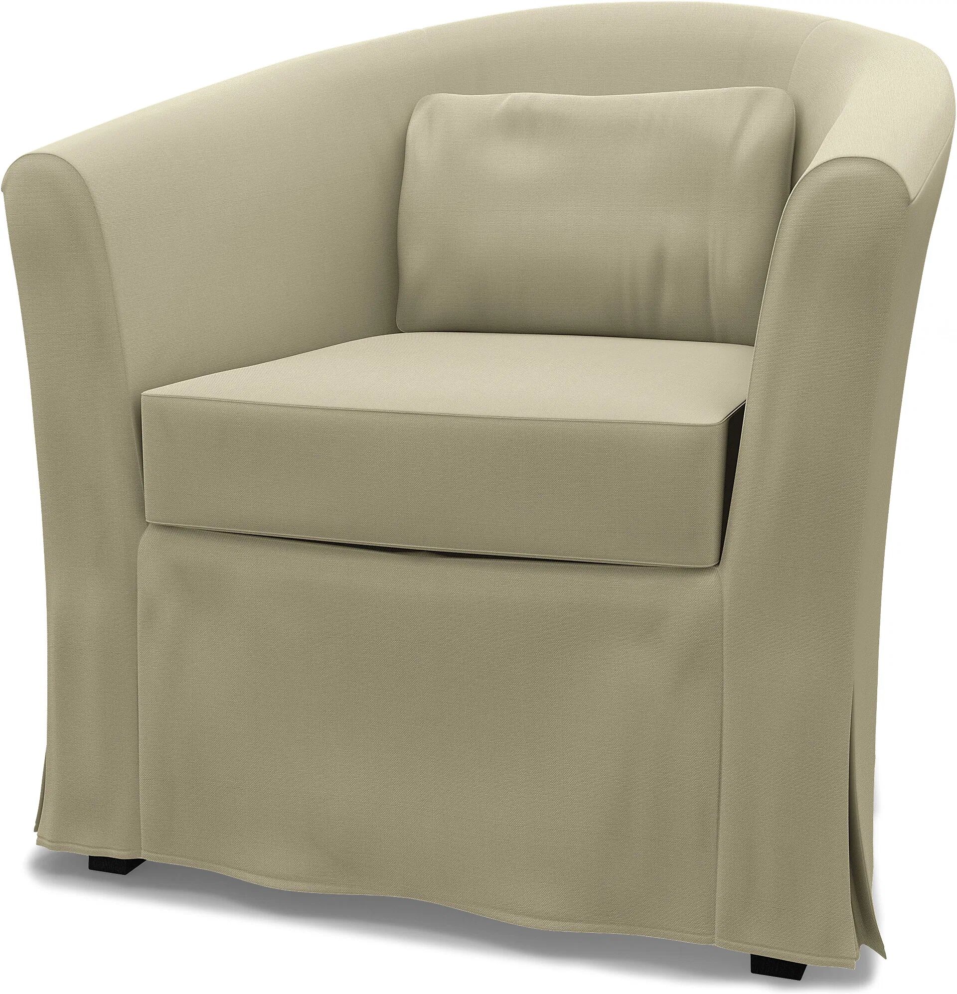 IKEA - Tullsta Armchair Cover, Sand Beige, Cotton - Bemz