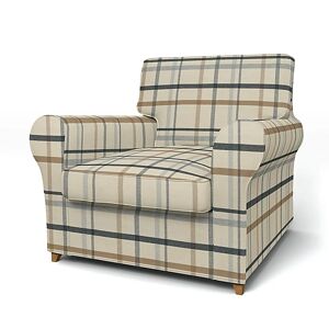 Bemz IKEA - Ängby Armchair Cover (Standard model), Fawn Brown, Wool-look - Bemz