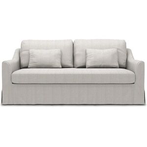 Bemz Färlöv - 2 seater bedsofa (US size), Silver Grey, Conscious - Bemz