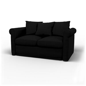 Bemz IKEA - Grönlid 2 Seater Sofa Cover, Black, Velvet - Bemz