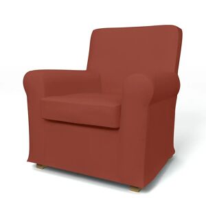 Bemz IKEA - Jennylund Armchair Cover, Burnt Orange, Cotton - Bemz