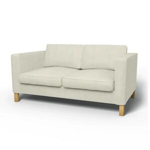 Bemz IKEA - Karlanda 2 Seater Sofa Cover, Natural, Linen - Bemz