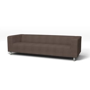 Bemz IKEA - Klippan 4 Seater Sofa Cover, Cocoa, Linen - Bemz