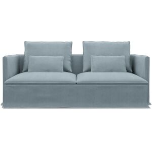 Bemz IKEA - Söderhamn Sofa Bed Cover, Dusty Blue, Modest Maximalist Collection - Bemz
