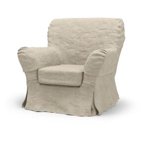 Bemz IKEA - Tomelilla High Back Armchair Cover, Blanco, Cotton - Bemz