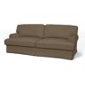 IKEA - Ekeskog Sofa Bed Cover, Dark Taupe, Bouclé & Texture - Bemz