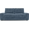IKEA - Kivik 2 Seater Sofa Cover, Mineral Blue, Velvet - Bemz