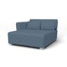 IKEA - Mysinge Seating Module Cover, Mineral Blue, Velvet - Bemz
