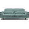 IKEA - Nikkala 3 Seater Sofa Cover, Mineral Blue, Cotton - Bemz