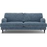 IKEA - Stocksund 3 Seater Sofa Cover, Mineral Blue, Velvet - Bemz