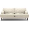 IKEA - Stocksund 3 Seater Sofa Cover, Ecru, Bouclé & Texture - Bemz