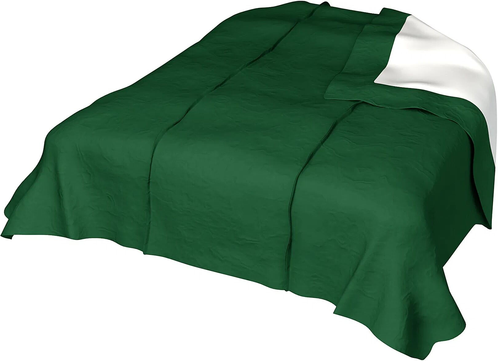 Bedspread, Abundant Green, Velvet - Bemz