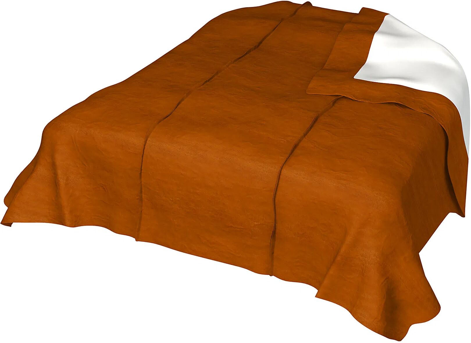 Bedspread, Cognac, Velvet - Bemz