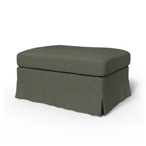 Bemz IKEA - Färlöv Footstool Cover, Rosemary, Linen - Bemz
