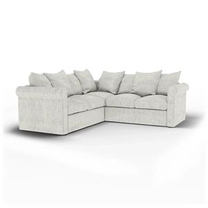 Bemz IKEA - Grönlid 4 Seater Corner Sofa Cover, Ivory, Wool-look - Bemz