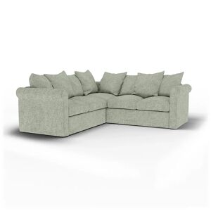 Bemz IKEA - Grönlid 4 Seater Corner Sofa Cover, Pistachio, Wool-look - Bemz