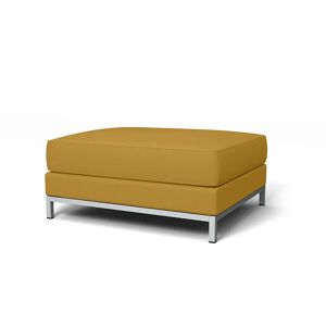 Bemz IKEA - Kramfors Footstool Cover, Honey Mustard, Cotton - Bemz