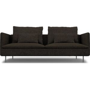 Bemz IKEA - Söderhamn Sofa Bed Cover, Graphite Grey, Conscious - Bemz