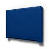 IKEA - Abelvär Headboard Cover, Lapis Blue, Velvet - Bemz