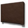 IKEA - Abelvär Headboard Cover, Chocolate, Linen - Bemz