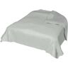 Bedspread, Silver Grey, Linen - Bemz