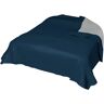 Bedspread, Denim Blue, Velvet - Bemz