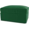 IKEA - Grönlid Footstool with Storage Cover, Abundant Green, Velvet - Bemz