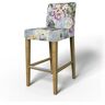 IKEA - Henriksdal Barstool Cover (Standard model), Sky, Linen - Bemz