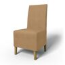 IKEA - Henriksdal Dining Chair Cover Medium skirt (Standard model), Hemp, Linen - Bemz