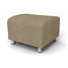 IKEA - Klippan Footstool Cover, Pebble, Bouclé & Texture - Bemz