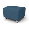 IKEA - Klippan Footstool Cover, Real Teal, Cotton - Bemz